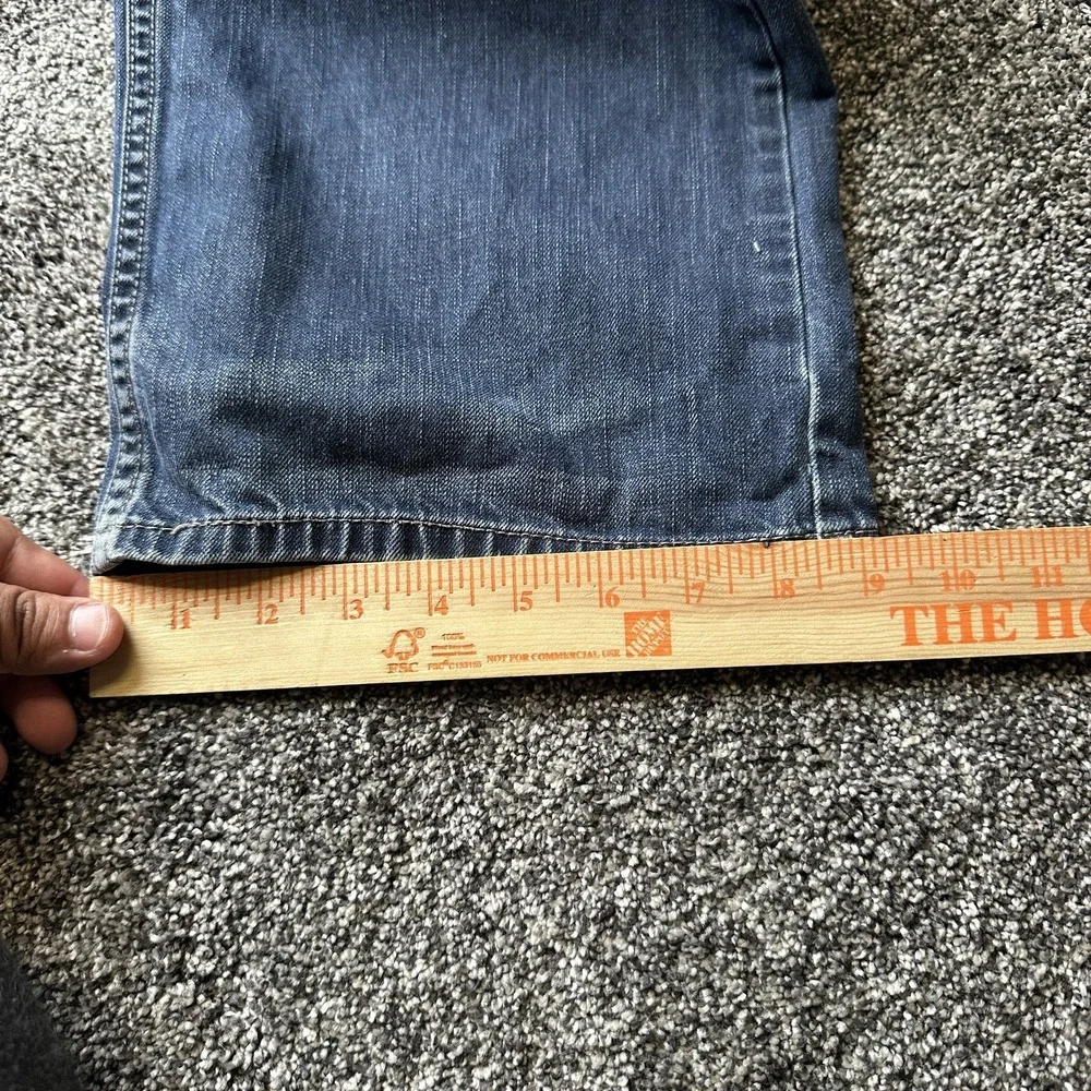 Levis 505 Jeans Mens 40x30 Blue Medium Wash Straight Zip Fly Regular Fit‎ Denim